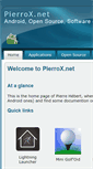 Mobile Screenshot of pierrox.net